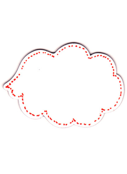 Sian Zeng Magnet Speech Bubble Pink-2046.2 Sian Zeng Magnet Speech Bubble Pink-2046.2