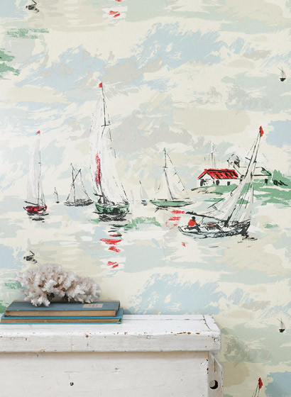 Sanderson Papier peint Sail Away-2109 Sanderson Papier peint Sail Away-2109
