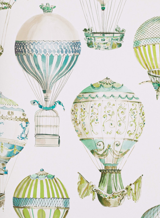 Manuel Canovas Tapete L'Envol - Jade-2141.4 Manuel Canovas Tapete L'Envol - Jade-2141.4