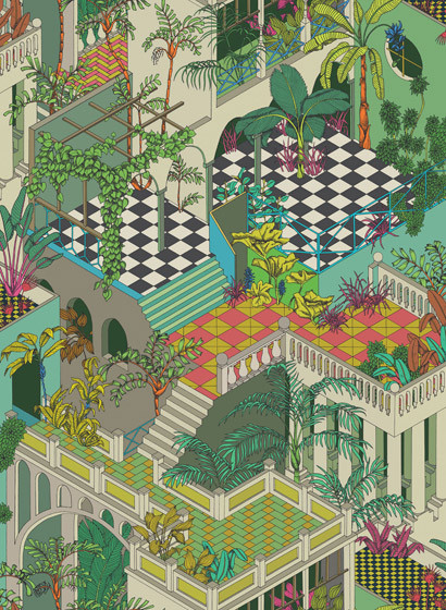 Cole & Son Wallpaper Miami-2183 Cole & Son Wallpaper Miami-2183