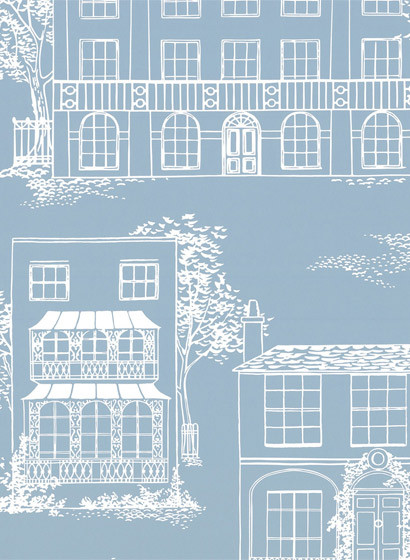 Little Greene Tapete Hampstead - James Blue-2196.3 Little Greene Tapete Hampstead - James Blue-2196.3