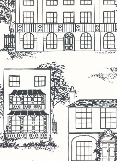 Little Greene Wallpaper Hampstead Ink-2196.6
