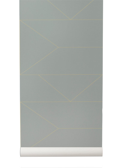 Tapete Lines von Ferm Living - Grey-2208.3 Tapete Lines von Ferm Living - Grey-2208.3