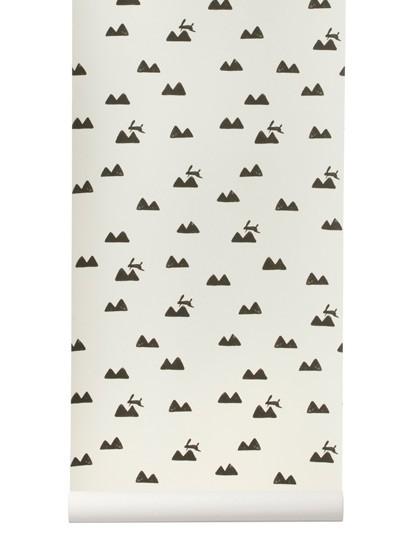 Kindertapete Rabbit von Ferm Living - Off-White-2209.1 Kindertapete Rabbit von Ferm Living - Off-White-2209.1