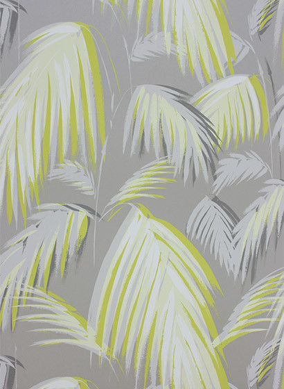 Tapete Tropicana von Osborne & Little - Silver/ Lemon-2213.3 Tapete Tropicana von Osborne & Little - Silver/ Lemon-2213.3