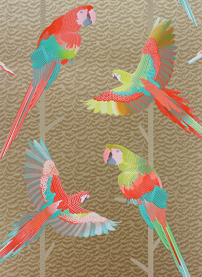 Tapete Arini von Osborne & Little - Antique Gold/ Scarlett-2218.4 Tapete Arini von Osborne & Little - Antique Gold/ Scarlett-2218.4