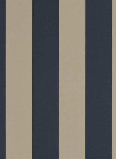 Ralph Lauren Tapete Spalding Stripe - Navy/ Sand-2268.5 Ralph Lauren Tapete Spalding Stripe - Navy/ Sand-2268.5