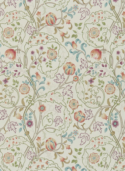 Morris & Co. Tapete Mary Isobel - Rose/ Artichoke-2285.3