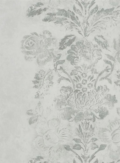 Tapete Damasco von Designers Guild - Silver-2296.5 Tapete Damasco von Designers Guild - Silver-2296.5