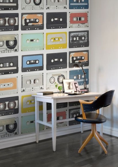 Rebel Walls Papier peint panoramique Mixed Tape-2330 Rebel Walls Papier peint panoramique Mixed Tape-2330