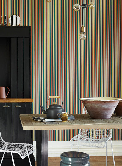 Little Greene Wallpaper Tailor Stripe-2387