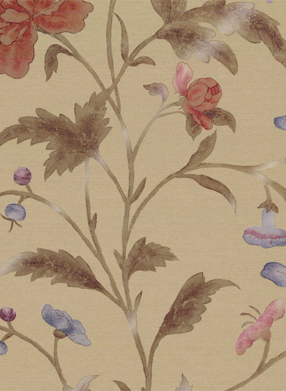 Little Greene Carta da parati China Rose - Bronze-2456.3 Little Greene Carta da parati China Rose - Bronze-2456.3