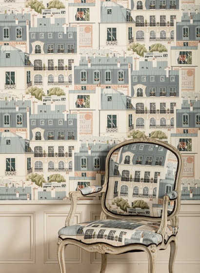 Manuel Canovas Wallpaper Les Toits de Paris-2483 Manuel Canovas Wallpaper Les Toits de Paris-2483