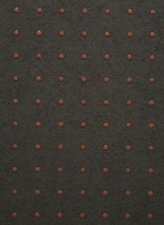 Arte International Carta da parati Dots - 31035 - Deeply Dark Natural Umber-2491.76