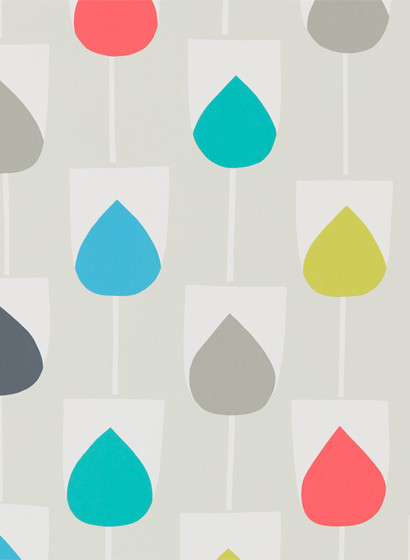 Scion Papier peint Sula - Julep/ Watermelon/ Liquorice-2530.5 Scion Papier peint Sula - Julep/ Watermelon/ Liquorice-2530.5