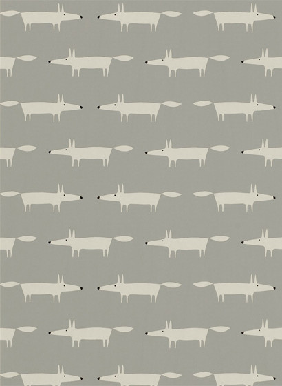 Tapete Little Fox von Scion - Silver-2537.1 Tapete Little Fox von Scion - Silver-2537.1