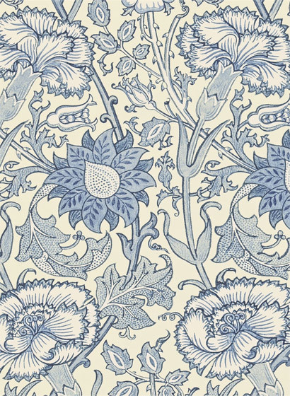 Morris & Co Papier peint Pink & Rose - Indigo-2580.2