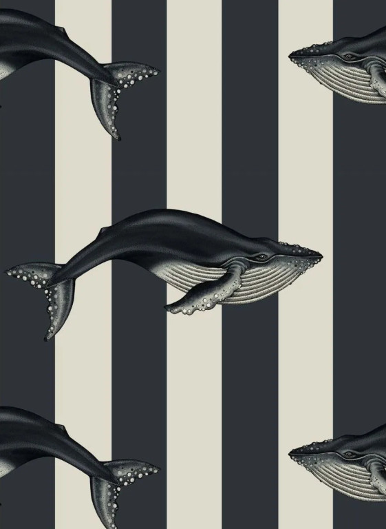 House of Hackney Carta da parati Baleana - Cream & Aegean-Blue-2589.2 House of Hackney Carta da parati Baleana - Cream & Aegean-Blue-2589.2