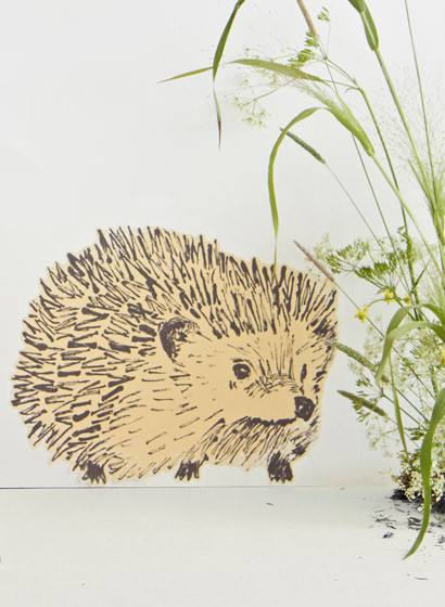 Sian Zeng Sticker mural Hedgehog-2639 Sian Zeng Sticker mural Hedgehog-2639