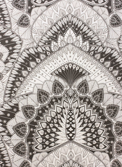 Matthew Williamson Wallpaper Azari Black/ White-2754.5 Matthew Williamson Wallpaper Azari Black/ White-2754.5