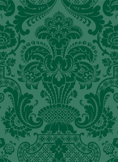 Cole & Son Papier peint Petrouchka - Beize Green-2763.2 Cole & Son Papier peint Petrouchka - Beize Green-2763.2