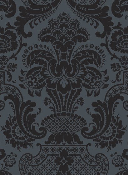 Cole & Son Wallpaper Petrouchka Shimmering Black-2763.3