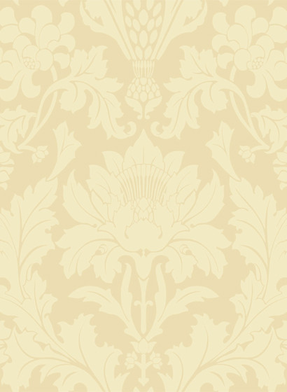 Cole & Son Papier peint Fonteyn - Pale Yellow-2767.6