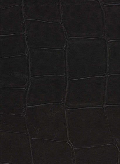 Krokodilleder Tapete Big Croco von Elitis - Schwarz-2828.2 Krokodilleder Tapete Big Croco von Elitis - Schwarz-2828.2
