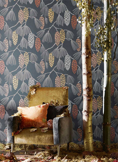 Tannenzapfen Tapete Epitome von Harlequin-2842