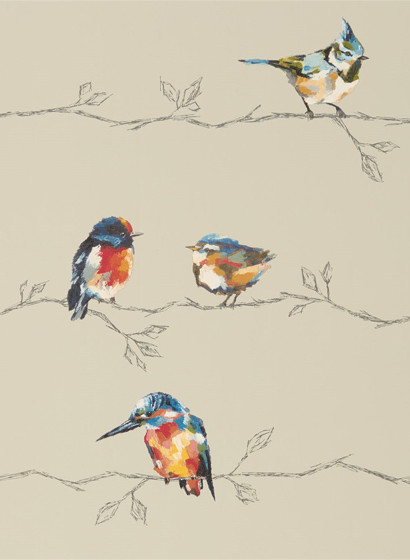 Harlequin Carta da parati Persico - Coral/ Lemon-2844.2 Harlequin Carta da parati Persico - Coral/ Lemon-2844.2