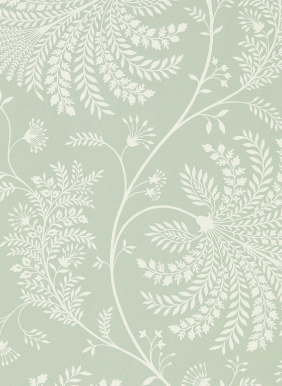 Tapete Mapperton von Sanderson - Sage/ Cream-2949.3 Tapete Mapperton von Sanderson - Sage/ Cream-2949.3