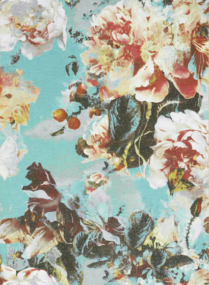 Tapete Flamboyant von Jean Paul Gaultier - Bleuet-2985.1 Tapete Flamboyant von Jean Paul Gaultier - Bleuet-2985.1