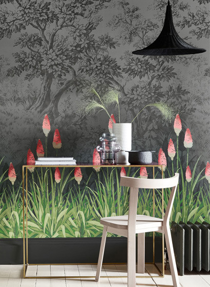 Florale Tapete Upper Brook Street von Little Greene-3017 Florale Tapete Upper Brook Street von Little Greene-3017