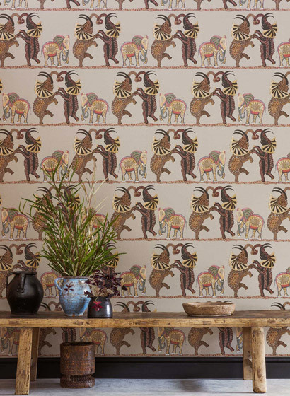 Cole & Son Wallpaper Safari Dance-3035 Cole & Son Wallpaper Safari Dance-3035