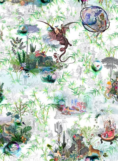 Christian Lacroix Mural Reveries-3050 Christian Lacroix Mural Reveries-3050