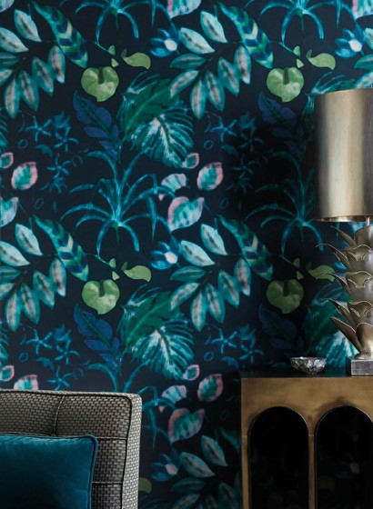 Florale Mustertapete Hibiscus von Nobilis-3103 Florale Mustertapete Hibiscus von Nobilis-3103