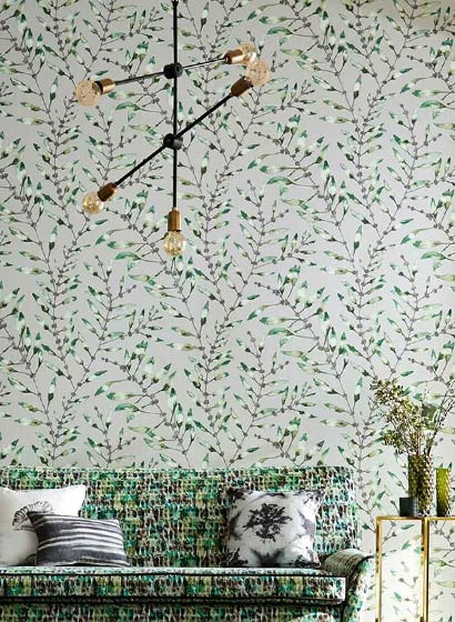 Florale Mustertapete Chaconia von Harlequin-3109