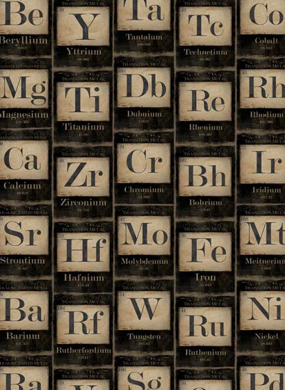 Mindthegap Carta da parati Periodic Table of Elements-3174 Mindthegap Carta da parati Periodic Table of Elements-3174