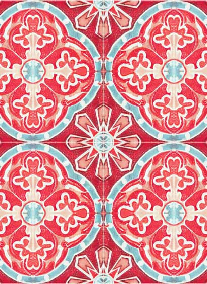 Mindthegap Carta da parati Rufous Tile-3182 Mindthegap Carta da parati Rufous Tile-3182