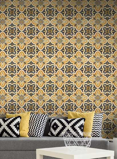 Mindthegap Carta da parati Maghreb Tile-3186 Mindthegap Carta da parati Maghreb Tile-3186