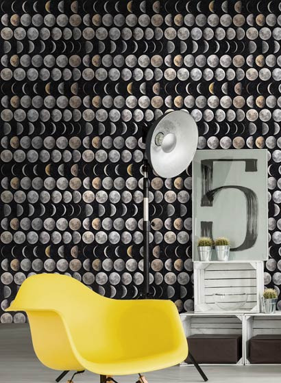 Mindthegap Carta da parati Moon Phases-3193 Mindthegap Carta da parati Moon Phases-3193