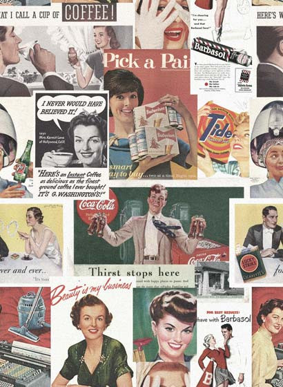 MINDTHEGAP Wallpaper Retro Ads-3196 MINDTHEGAP Wallpaper Retro Ads-3196