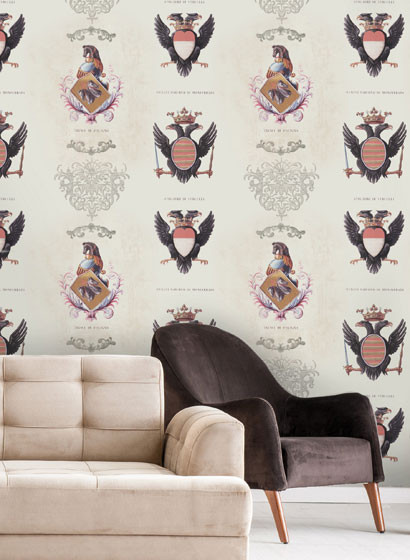 Tapete Coats of Arms von MINDTHEGAP-3200 Tapete Coats of Arms von MINDTHEGAP-3200