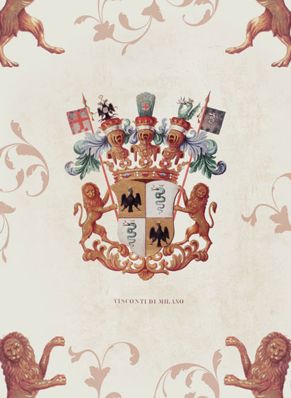 Tapete Heraldry von MIND THE GAP-3201 Tapete Heraldry von MIND THE GAP-3201