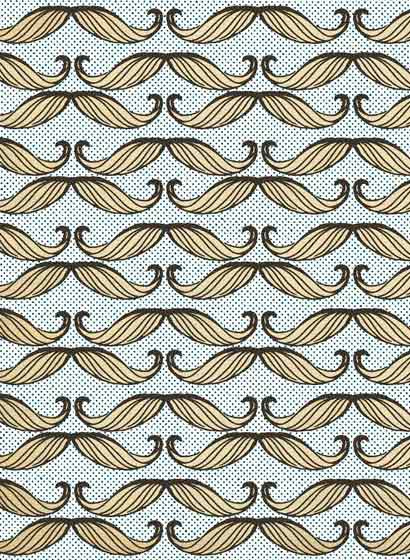 MINDTHEGAP Wallpaper Moustache-3209 MINDTHEGAP Wallpaper Moustache-3209