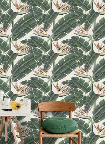 Mindthegap Papier peint Tropical Bloom-3216 Mindthegap Papier peint Tropical Bloom-3216