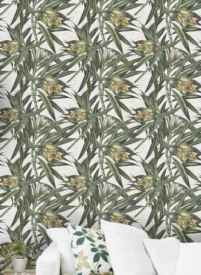 Florale Tapete Exotic Fruit II von MINDTHEGAP-3218 Florale Tapete Exotic Fruit II von MINDTHEGAP-3218