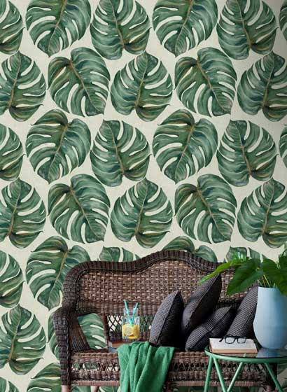 Mindthegap Papier peint Tropical Leaf-3226 Mindthegap Papier peint Tropical Leaf-3226