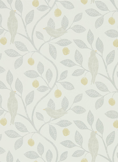 Florale Tapete Damson Tree von Sanderson-3307 Florale Tapete Damson Tree von Sanderson-3307