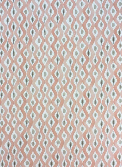 Nina Campbell Wallpaper Beau Rivage Pink/ Taupe-3376.2